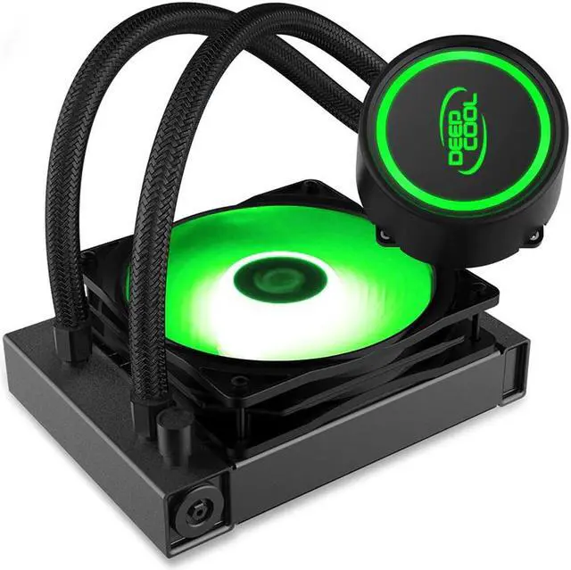 Alt view image 2 of 5 - GAMMAXX 120 V2 CPU Liquid Coolers Computer CPU Cooling 120mm RGB LED Cooling fan water cooler For intel/AMD