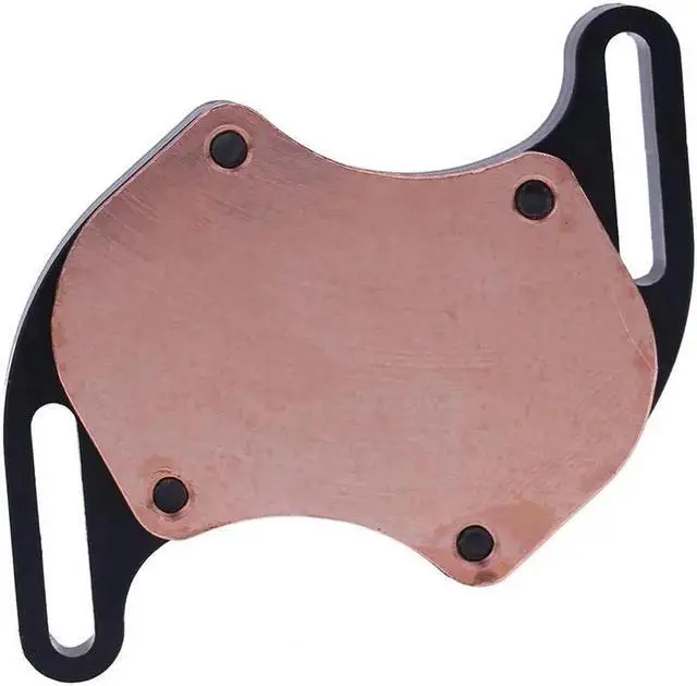 Alt view image 2 of 5 - and South Bridge S Shape Waterblock G1/4 inch Copper Support 44-58mm Water Block with Mounting Screws Water Cooling