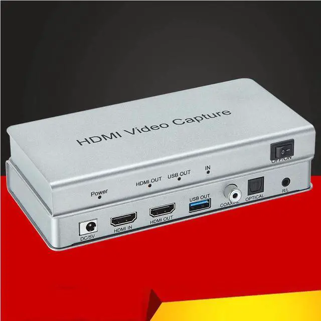 Main image of HDMI Video Capture Card USB 3.0 Tarjeta De Video Recorder Box 1080P 60Hz Capture HD Video Audio Coaxial Fiber Digital Converter
