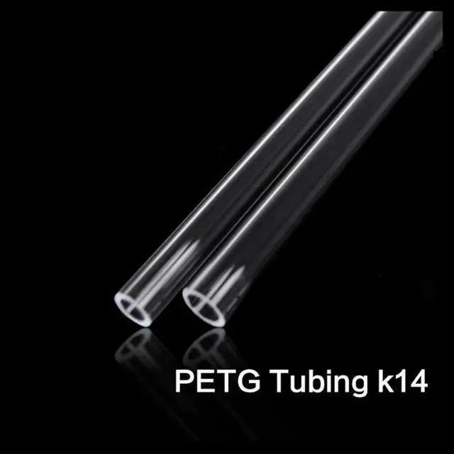 Alt view image 2 of 3 - 8mm 10mm 12mm 14mm 16mm 18mm 20mm Transparent Acrylic Tube, PMMA Organic glass tube For Water Cooling Hard Pipe 50cm
