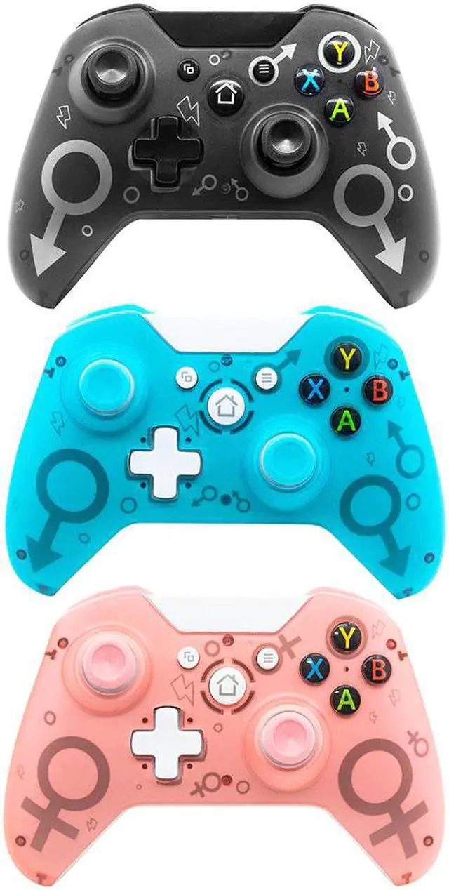 Alt view image 2 of 5 - Wireless 2.4GHz Game Controller for Xbox One for PS3 PC Games Joystick Gamepad with Dual Motor Vibration