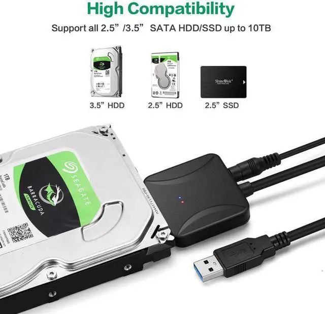Alt view image 3 of 5 - To SATA Cables Converter Male to 2.5 Hard Drive Data Transfer Cable Sata Turn Cable HDD/SSD Drive Wired Convert Cables