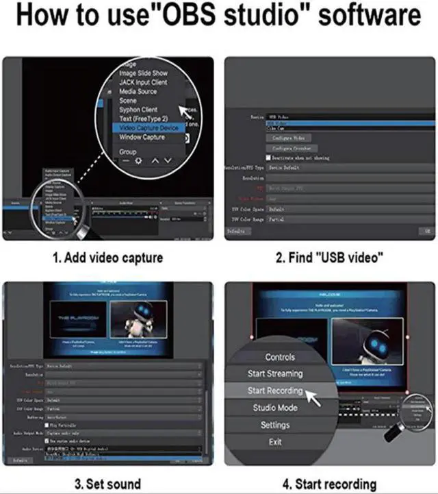 Alt view image 4 of 5 - Components Loop Out Audio Aluminium Alloy  Video  Card Broadcasting Teaching Live Streaming Grabber HD 1080P