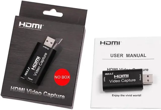 Alt view image 3 of 5 - 1080P HDMI To USB 2.0 HD Video Audio Capture Card Standard AWG26 Cable Support Windows Android and MacOS For Teaching Recording