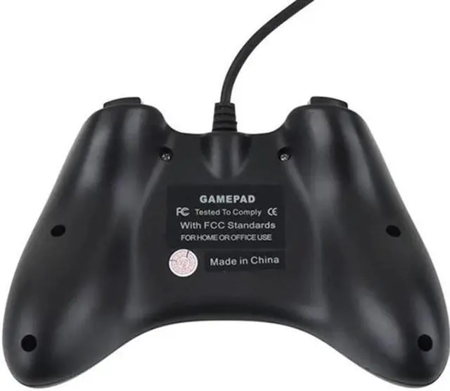 Alt view image 3 of 5 - New Wired USB PC Game Controller Handle double shock Joypad Remote Joystick Gamepad For PC Laptop Computer Winows XP