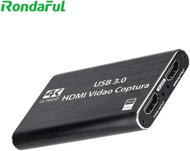 Main image of Game Capture Card for PS4 Game Console USB 3.0 1080P placa de video Streaming Live Broadcasts TV Box Recording