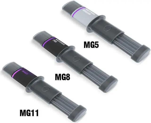 Alt view image 5 of 5 - REGULAR PRO MAKER -11 -8 -5 Thermal Grease Paste Compound Silicone CPU Cooling Heatsink Processor Cooler