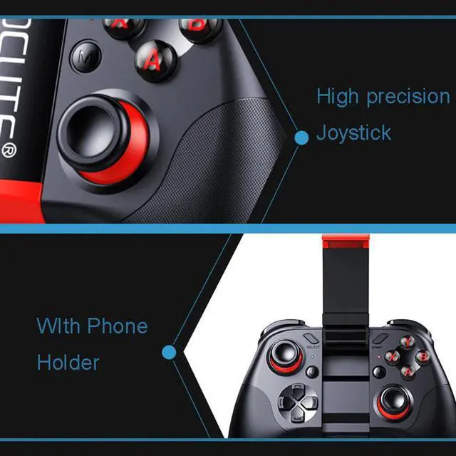 Alt view image 3 of 5 - 054 Bluetooth Gamepad Mobile Joypad Android Joystick Wireless VR Controller Smartphone Tablet PC Phone Smart TV Game Pad