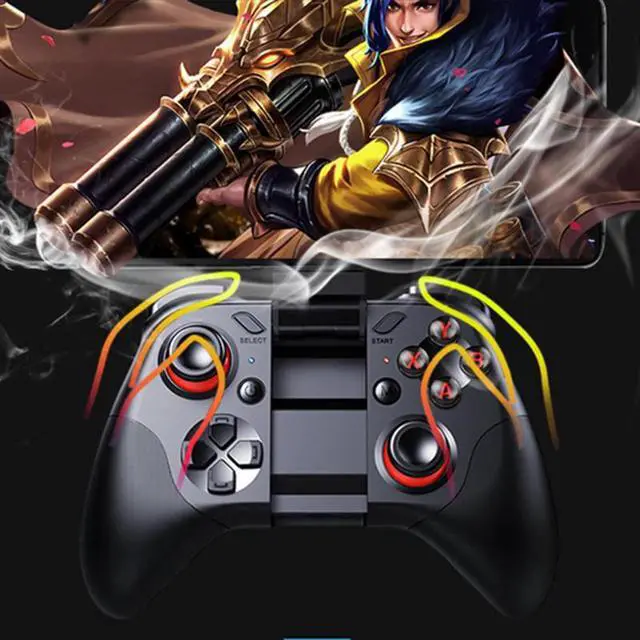 Alt view image 3 of 5 - 054 Bluetooth Gamepad Mobile Joypad Android Joystick Wireless VR Controller for Smartphone Tablet PC Phone