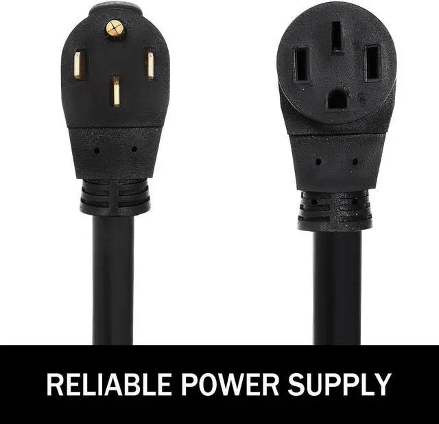 Alt view image 4 of 5 - 15-50Ft 50Amp RV Extension Cord Durable Power Cord Copper Wire Power Supply Cable for Trailer Motorhome Camper with Handles