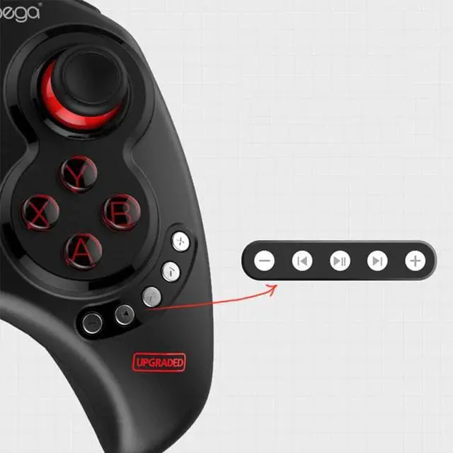 Alt view image 4 of 5 - 9023S Pg-9023S Wireless Bluetooth Gamepad Telescopic Gaming Controller Game Pad Joystick for Android Phone Tablet Window