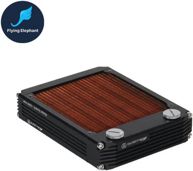 Main image of Arrival Full Copper Water Cooling Radiator 120 240 360 Red Fin Copper Water-Board Cold Row