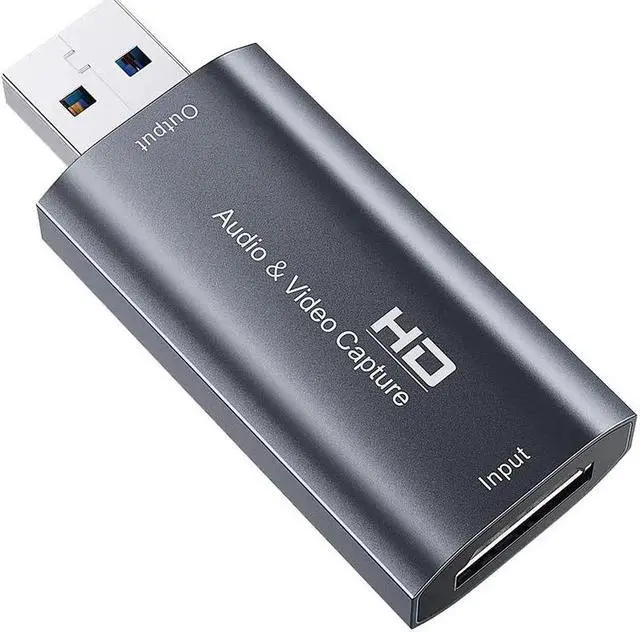 Main image of Vide Capture Card HDMI t USB 2.0 HD 1080P 30Fps Recrd Camcrder Vide Grabber fr Cnference Live Bradcasting