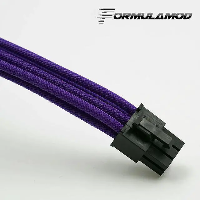 Alt view image 5 of 5 - Fm-PCI6P-A, PCI-E 6Pin GPU Power Extension Cables, Motherboard 18AWG 6Pin Multicolor Matching Extension Cables