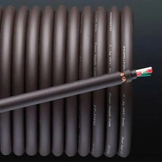Main image of hifi FURUTECH FP-314Ag OFC series silver plated power cable power wire for audio power cable