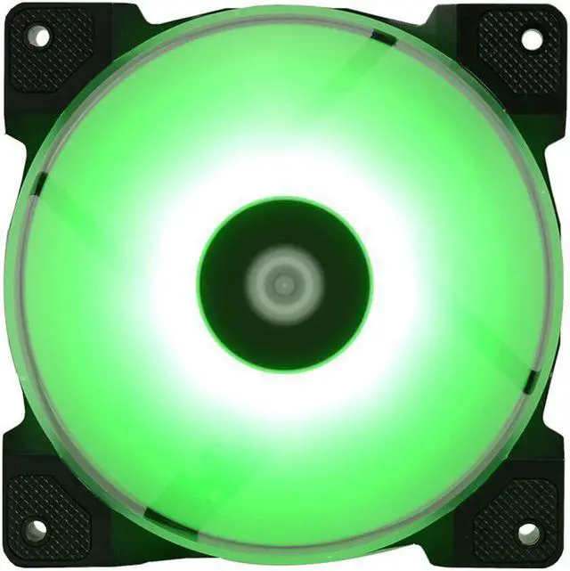 Alt view image 4 of 5 - DF-12025-RGB PWM Fan 120mm Addressable RGB Cooling Fan for PC Case Water Cooling System Waterblock