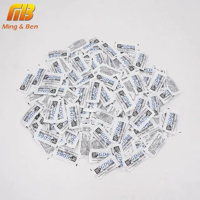 Alt view image 4 of 5 - 10pcs 66 Thermal Grease Paste Gray Environmentally Friendly Insulation Rapid Cooling High Performance Suitable Chip Radiating