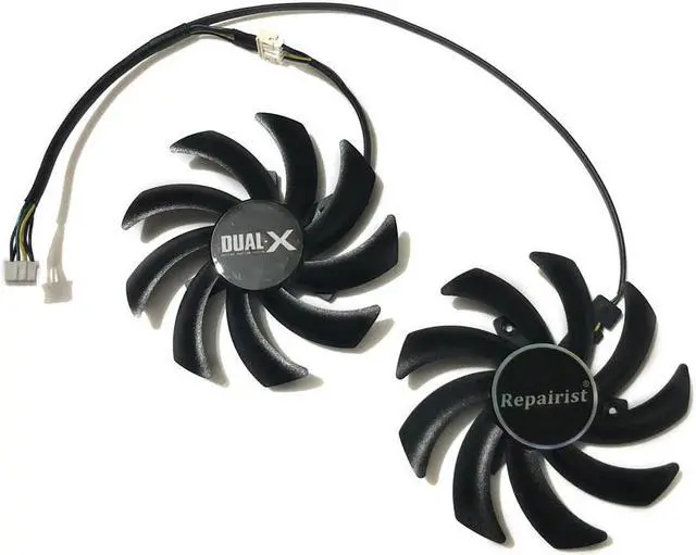 Alt view image 3 of 5 - 2pcs/lot FDC10H12S9-C 85mm Sapphire HD6850 HD6970 HD7870 2G HD7950 HD7970 Graphics Cooler VGA Card cooling fan