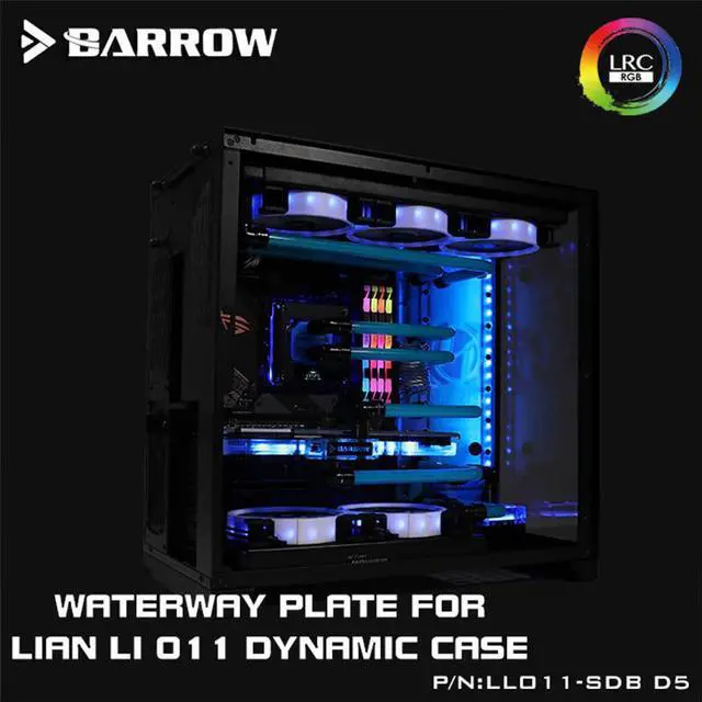 Alt view image 2 of 5 - Board for  O11 Dynamic Case Water Way Plate Support D5 DDC Pump Motherboard AURA Compatible With 18w / D5 Pump