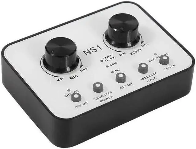 Main image of Microphone Sound Card Ns1 Mobile Phone Streamer Live Broadcast Sound Card For Mobile Phone Computer Pc Microphone