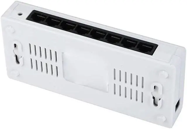 Alt view image 5 of 5 - speed 8 Port Network Gigabit Switch 10/100/1000Mbps Fast Ethernet Switcher Lan Hub Full/Half duplex Exchange Plug and Play