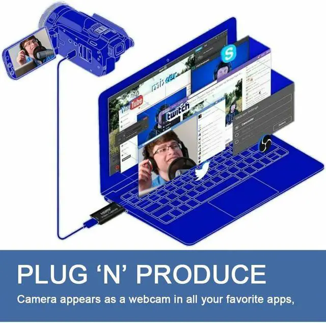 Alt view image 3 of 5 - Stock  To USB Video Capture Card Audio Video Capture Card For 4K1080P Recorder Game Video Streamer Live Stream Broadcast