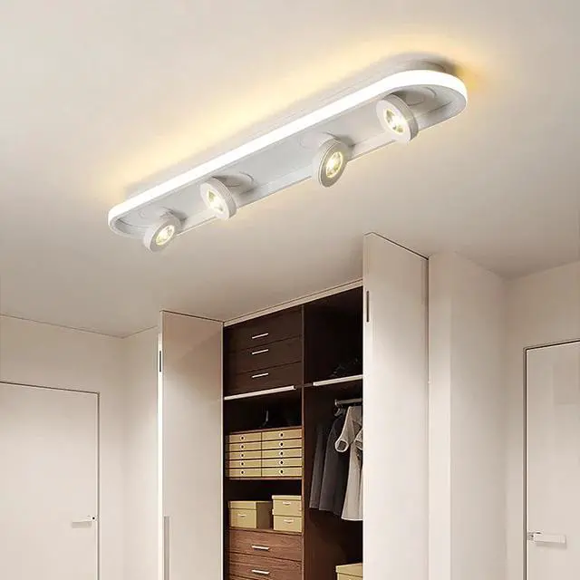 Alt view image 2 of 5 - Led aisle lights balcony lights corridor lights modern minimalist creative cloakroom foyer home network stairs porch light