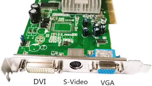 Alt view image 3 of 4 - quality video card for  ATI radeon 9200 DDR 64M AGP DVI + VGA interface graphics card 1pcs