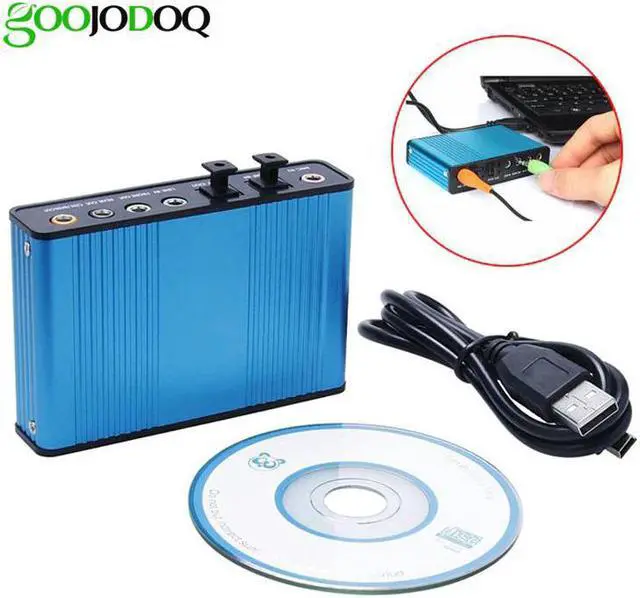 Main image of Sound Card USB Audio Interface External 3.5mm Microphone Audio Adapter Soundcard for Laptop PS4 Headset USB Sound Card