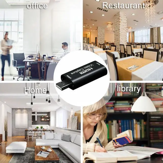 Alt view image 4 of 5 - Stock  To USB Video Capture Card Audio Video Capture Card For 4K1080P Recorder Game Video Streamer Live Stream Broadcast