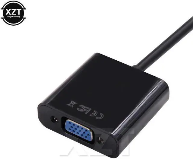 Alt view image 3 of 4 - 20CM Full HD 1080P DVI-D to VGA Adapter 24+1 25Pin Male to 15Pin Female Cable Converter for PC HDTV Monitor DVD TV Box Projector