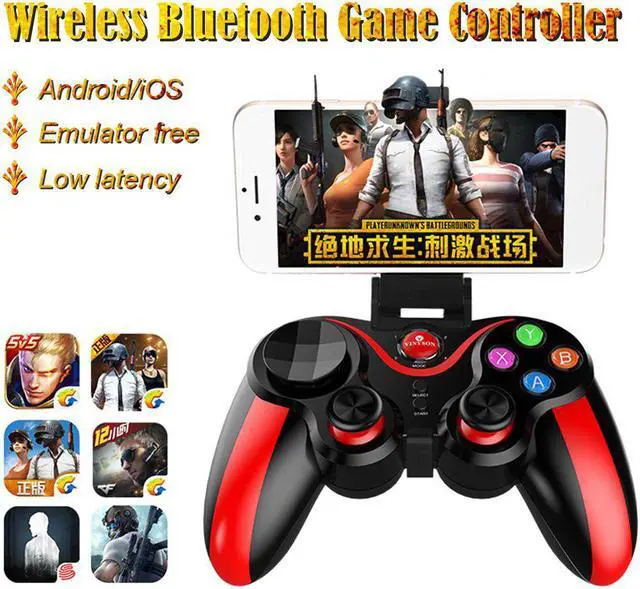 Main image of Bluetooth Game Controller Mobile Gamepads with D Pad and Thumbsticks for iOS/Android/PC/TV In Stock Fast Shipping