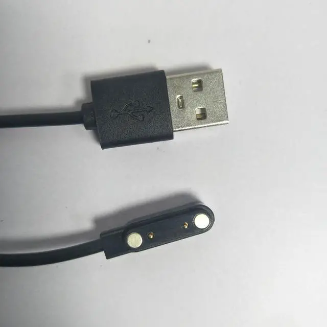 Alt view image 5 of 5 - 2-pin 2pin 7.62mm Smart Watch Cable Wristbands Magnet Charging Line Cable 2 pin Magnetic Suction Charge Emergency Backup Charger