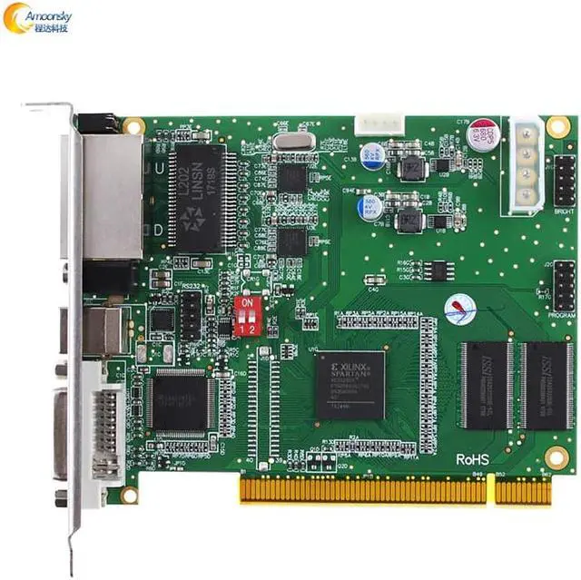 Alt view image 4 of 5 - sending card ts802 full color led screen usage rgb led controller led video card