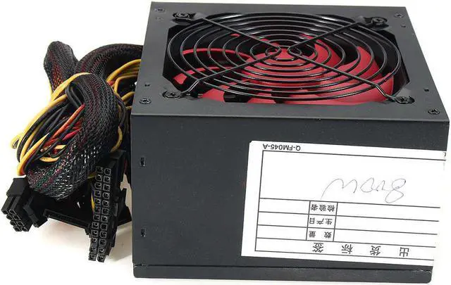 Alt view image 5 of 5 - Max 800 Watt 800W for Intel  PC 12V ATX PC Power Supply SLI PCI-E 12CM Fan High Quality Computer Power Supply For BTC