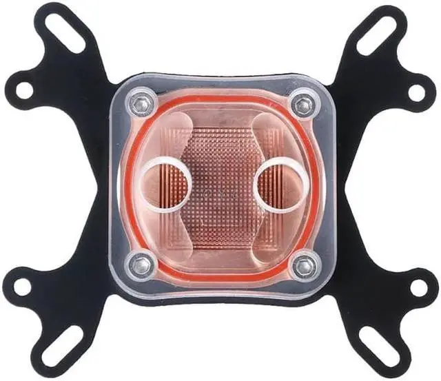 Alt view image 5 of 5 - Cooling Block For Computer CPU  Cooler 50mm Transparent Cover Cooling Block For AMD
