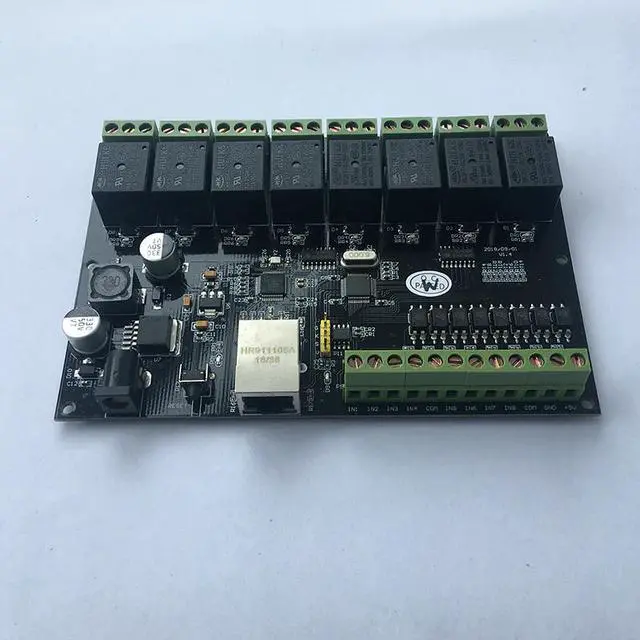 Alt view image 2 of 5 - 8-way Network Relay Module IP/Ethernet Access Controller Switch Volume Transfer MODBUS TCP