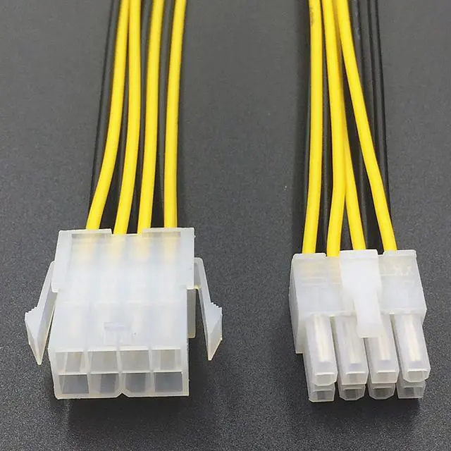 Main image of 8 Pin male to female EPS PC HDD Power Convertor Adapter Cable Connectors Motherboard Connector