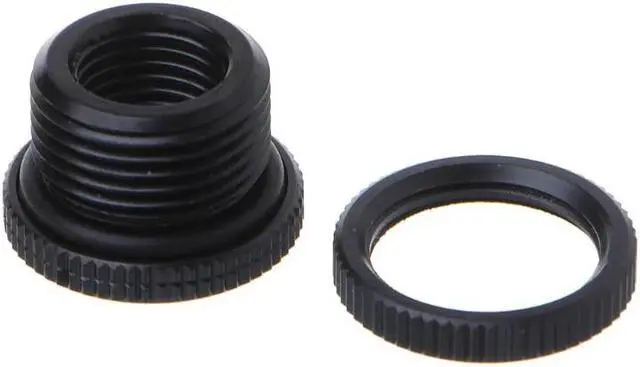 Alt view image 3 of 5 - 1 Pc G1/4 Threaded Wear Plate Bulkhead Fitting Top Injection Connector Water Cooling High Quality