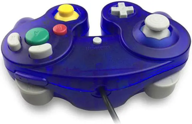 Alt view image 5 of 5 - Gamepad Game joysticks Controller for Nintendo Wii Gamecube GC single point game vibration handle Games Accessories