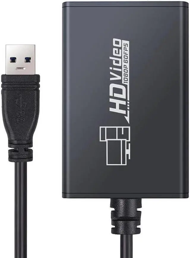 Alt view image 2 of 5 - To USB 3.0 Video Capture Card For Windows Laptops 1080P High Speed Recording Box Video Audio Adapter