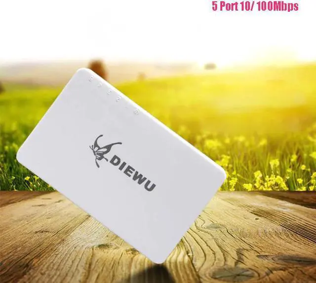 Main image of 5/8 Ports High Speed Mini LAN Switch Network Switch RJ45 Mini Fast Ethernet Switch Network Hub Splitter 10/100Mbps For Monitor