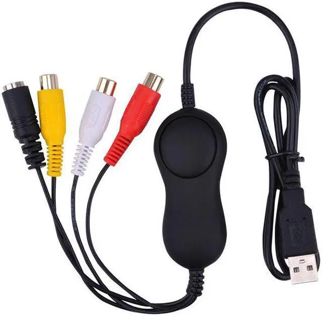 Alt view image 4 of 5 - Audio Video Grabber Capture VHS,8MM V8,Hi8 Video Camera tv Analog video to PC,Mac Windows Win10 OBS Studio VLC, Vmix,AMCAP