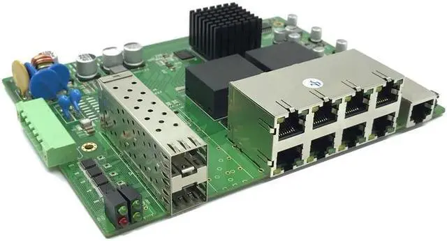 Alt view image 3 of 5 - industrial grade management POE switch 10/100/1000M industrial grade switch network rack network switch poe switch