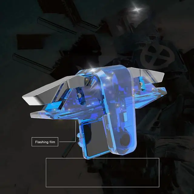 Alt view image 5 of 5 - Finger Trigger Controller for PUBG MOBILE Game Button Gamepad for Android for Iphone