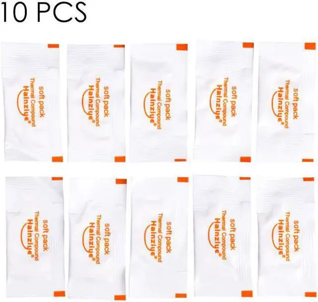 Alt view image 5 of 5 - 10pcs Thermal Grease For Nintendo Switch Main Board Heat-Away Paste For NS Lite Console Thermal Compound For CPU