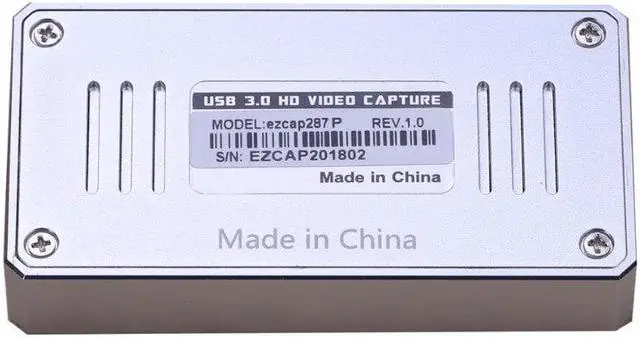 Alt view image 2 of 5 - USB 3.0 HDMI Game Capture Card Full 1080P 60fps Video Capture Box OBS Live Streaming for IPhone PS4 XBOX Switch Broadcast Plate