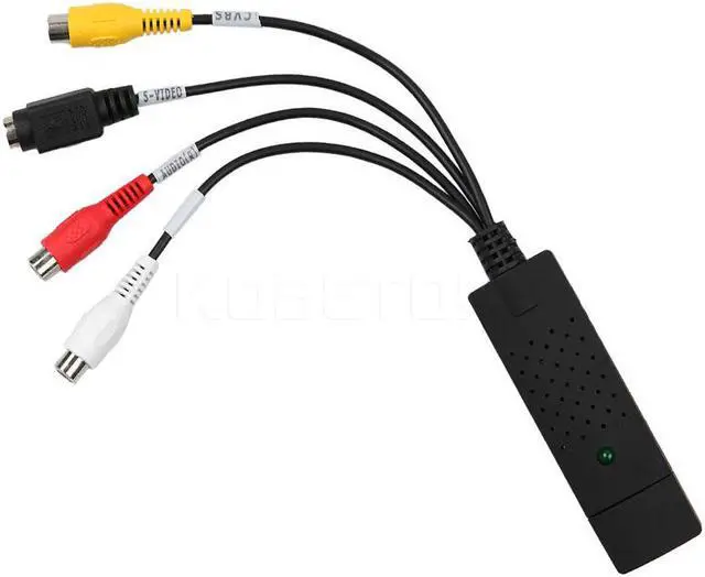 Alt view image 4 of 6 - Kebidumei Capture Adapter Easier Cap USB Video Capture Device USB 2.0 Easy to Cap Video TV DVD VHS DVR for Win10 Wholesale