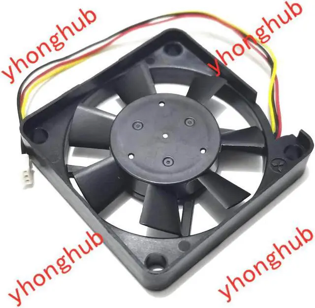 Alt view image 2 of 4 - MFB52A-12HA DC 12V 0.11A 50x50x10mm 3-wire Server Cooling Fan