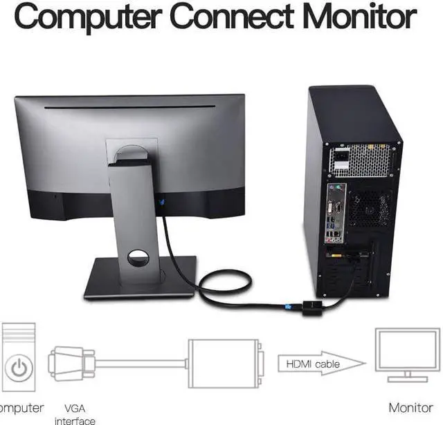 Alt view image 4 of 5 - VGA to  Converter 1080P Male to Female With Audio VGA  Digital Analog Adapter for Laptop HDTV Projector  VGA